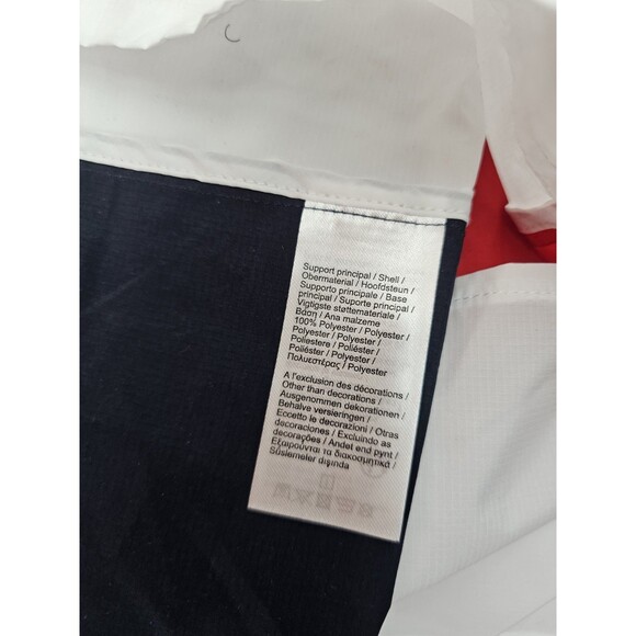 Lacoste Men's SPORT French Sporting Spirit Edition Oversized Raincoat M/L Multi - Picture 9 of 11